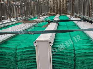 礦用固定式洗靴機，雙通道走一臺