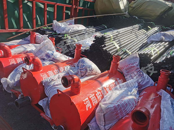 放水器+封孔管+封孔器，發(fā)往山西陽(yáng)泉某礦！